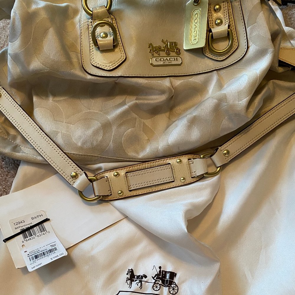 Coach Madison Sabrina Convertible Strap Purse